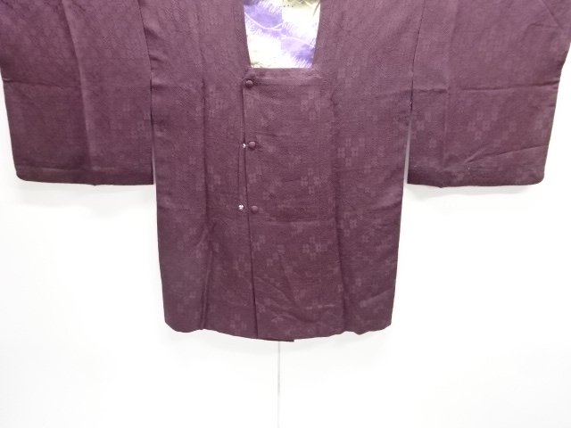 JAPANESE KIMONO / MICHIYUKI COAT / WOVEN FLOWER 